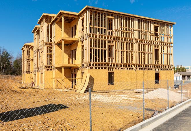 a long-lasting temporary fence helping to keep construction zones safe in North Merrick, NY